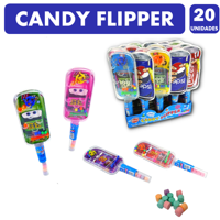 Genérico - Dulces Candy Flipper - Libre De Sellos (Contiene 20Unidades)