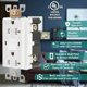 thumbnail image 2 of ANKO GFCI Outlet 20 Amp, UL Listed, LED Indicator, Tamper-Resistant, 2 of 3