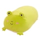 thumbnail image 2 of Almohada De Dibujos Animados De Animales, Juguete De Peluche Relleno De Dibujos Animados Para El Escritorio Del Hogar, Rana Verde De Vacaciones, 2 of 3