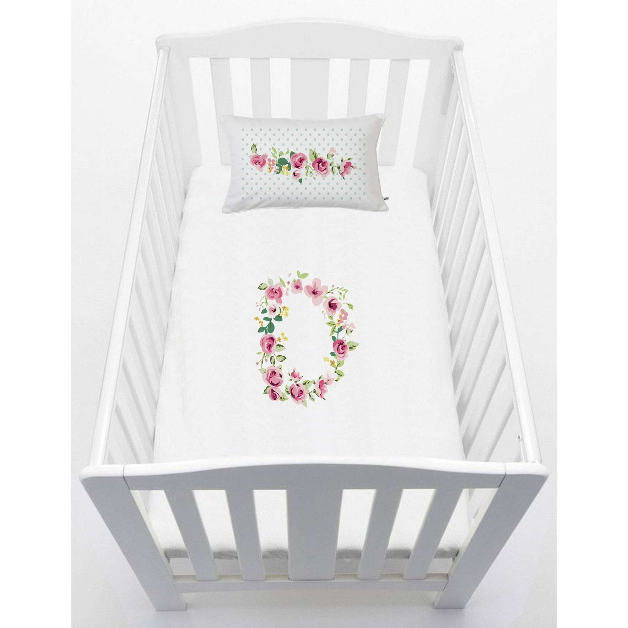 Tuyo Print - Cubreplumón Cuna Letras Vintage D