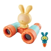 Bothyi - Binoculares Para Niños Ligeros Con Silbato Para New Tear Infant Boys Girls Orange
