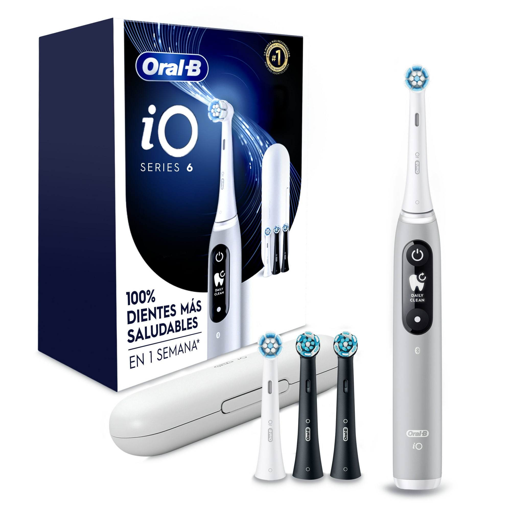 Oral-b - Cepillo De Dientes Eléctrico Oral B Io Series 6, 1 Mango 4 Repuestos