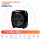 thumbnail image 2 of PACK TERMOVENTILADOR VINTAGE RETRO NEGRO+BLANCO, 2 of 9