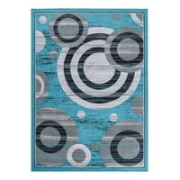 Modalfo - Alfombra Kashan King Azul 244 X 305 Cm