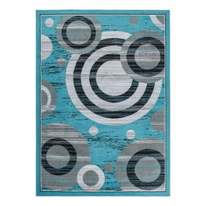 Modalfo - Alfombra Kashan King Azul 153 X 213 Cm