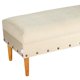 thumbnail image 4 of Banqueta Provenza Tachas Felpa 04 Beige, 4 of 5