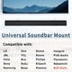 thumbnail image 2 of Estante universal de montaje en pared para barra de sonido para Samsung, Sony, LG, 2 of 8