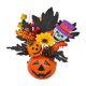 thumbnail image 1 of Calabaza Artificial De Halloween Para El Hogar, Acción De Gracias, Hojas De Arce, Flores De Bacca Con Calavera, 1 of 5