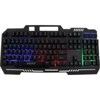 Genérico - Teclado Gamer Cable Usb Rgb Pc