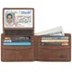 thumbnail image 4 of Billetera De Piel Auténtica Con Bloqueo Rfid Para Hombre, 4 of 7