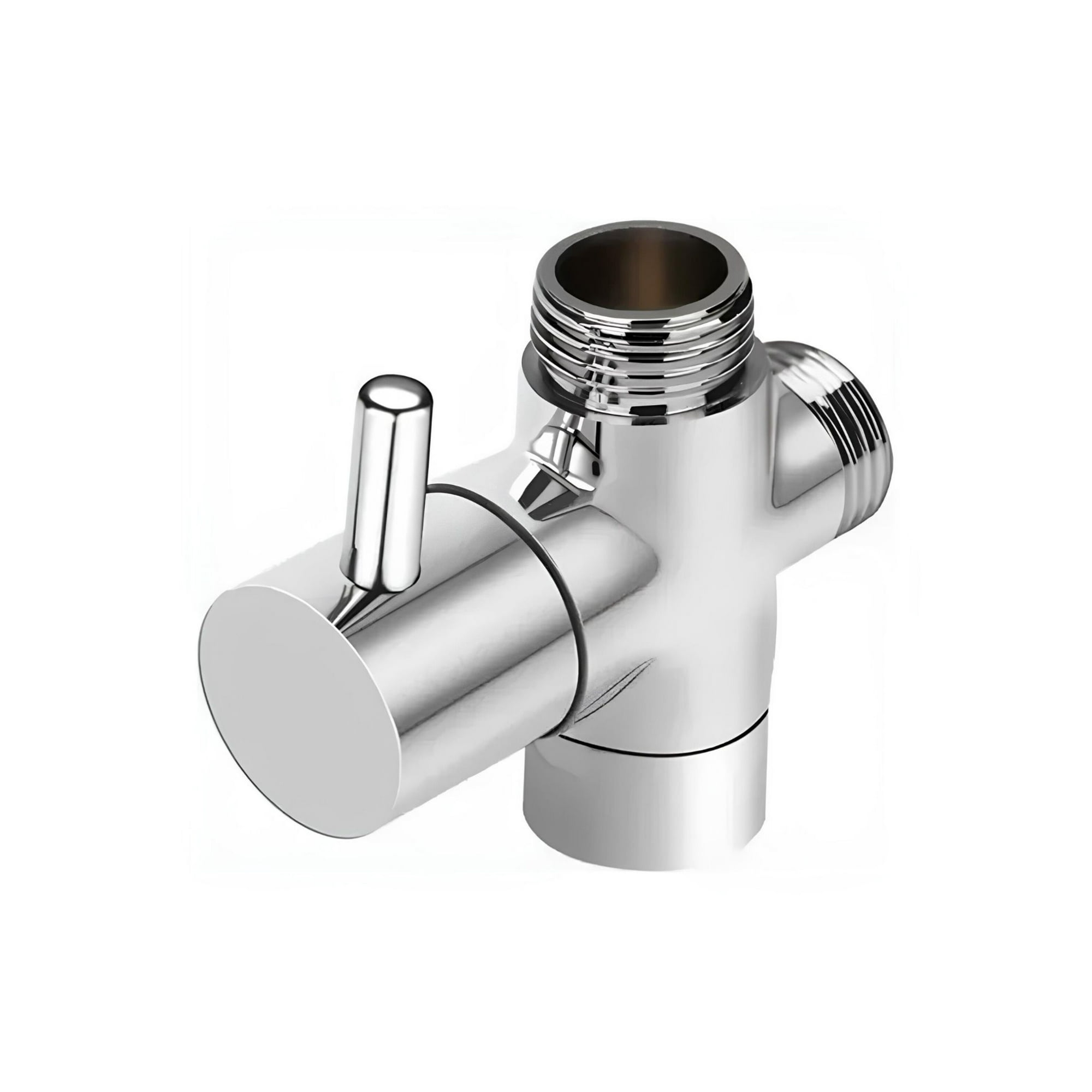 Master Prox - Llave Paso Bidet 1/2 Hi X 1/2 He X 1/2 He Cromada