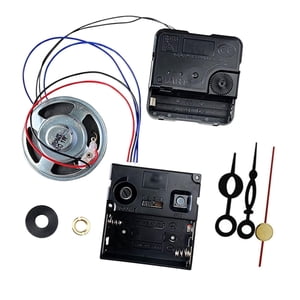 Bothyi - Mecanismo De Movimiento De Reloj De Pared Diy, Accesorios De Reloj Diy Con Caja De Timbre Musical, Estilo D