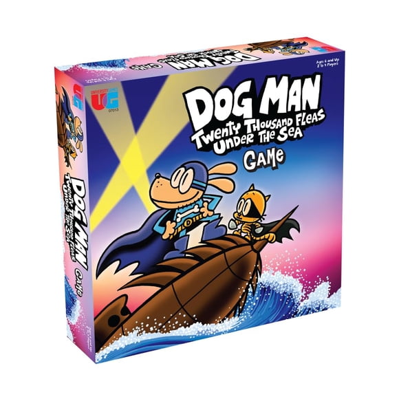 Juego de mesa University Games Dog Man Twenty Thousand Fleas