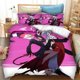 thumbnail image 1 of Helluva Boss King Size Bedding Sets,Anime Figure Striker Cute Bed Quilt Covers Pillowcases Bedroom Duvet Cover Sets Bed Sheets, 1 of 5