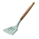 thumbnail image 1 of Juego de Utensilios de Cocina de Silicona Antiadherente, Mango de Madera, Espátula Ranurada, 1 of 3