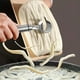thumbnail image 4 of 1pc, Sliced Noodles Knife, Noodle Knife, Stainless Steel Grater, Pasta Cutter, Pasta Knife, Manual Noodle Maker, Household Sliced Pasta Knife, Noodles Making Tool, Kitchen Stuff, Kitchen Gadgets, 4 of 4