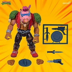Figura De Acción Super7 Teenage Mutant Ninja Turtles: Bebop Ultimates, Multicolor