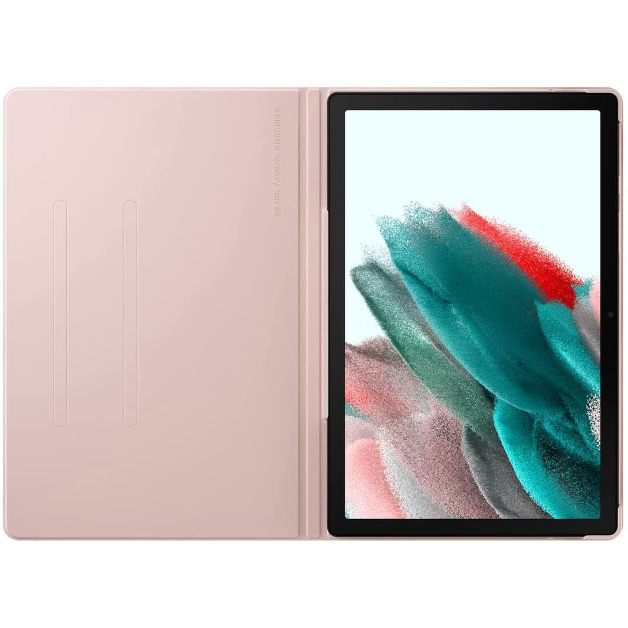Funda Para Tablet Samsung Galaxy Tab A8 Rosa Dorado Magnética