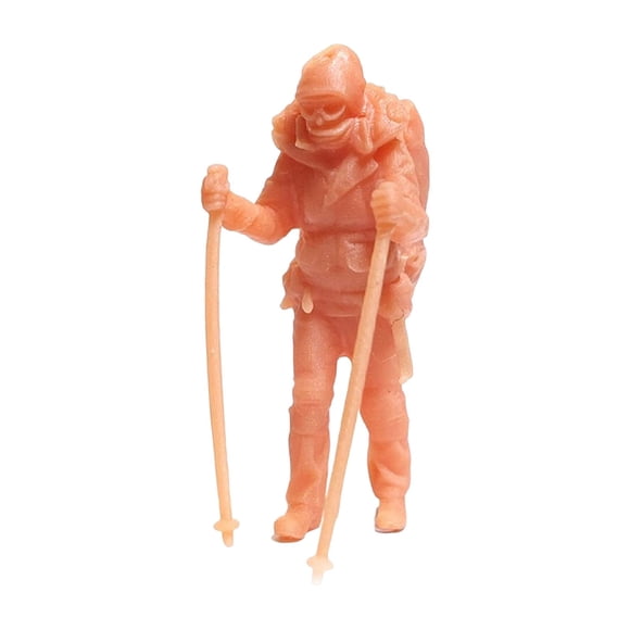 Figuras De Personas En Miniatura Sin Pintar A Escala 1/64 Para Decoración De Escenas En Miniatura DIY Estilo C
