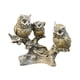 thumbnail image 5 of Estatua De Búho De Resina, Escultura De Animal Coleccionable Para Estantería, Sala De Estar, Escritorio, Estilo D, 5 of 5