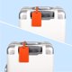 thumbnail image 3 of Juego de 4 etiquetas de equipaje Vigorport de cuero 11,2 × 7 cm, 3 of 6