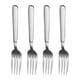thumbnail image 1 of Juego de 4 tenedores de cena de acero inoxidable de grado alimenticio, pulido espejo, apto para lavavajillas., 1 of 5