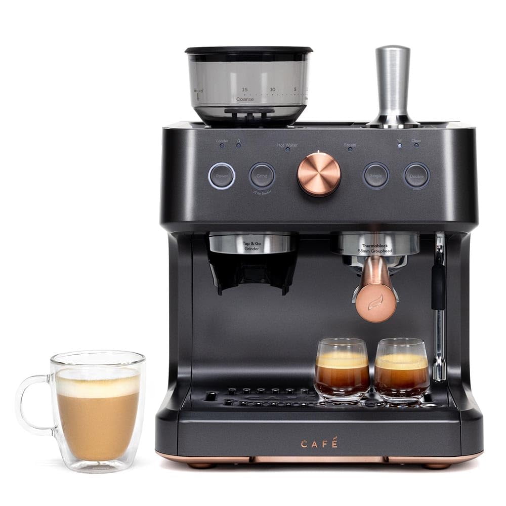 Cafetera Espresso Café Bellissimo Semiautomática Con Espumador De Leche