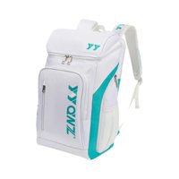 Ioensy - Mochila De Bádminton, Bolsa De Tenis Para Pelotas, Accesorios, Raqueta De Bádminton, Deportes, Blanco, Azul Lago