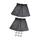 thumbnail image 1 of 2 Piezas De Parasol De Ventana Lateral De Coche, Cortinas Opacas Para Dormir, Viaje, Coche, 1 of 5