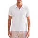 thumbnail image 1 of INSPIRE CHIC Camiseta Polo de Punto Texturizado para Hombre de Manga Corta Casual de Verano para Golf XL Blanco, 1 of 5