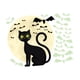 thumbnail image 4 of Bates Luminosos Pegatina De Pared De Gato Ornamento De Arte De PVC Para El Estudio De La Oficina Del Comedor, 4 of 5