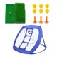 thumbnail image 1 of Red De Astillado Para Golf, Estera De Práctica De Tiro, Pelota, Camisetas, Patio Trasero, Azul, 1 of 5