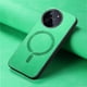 thumbnail image 2 of Magnetic Slim Case for Realme 11 4G with Camera Guard & Anti-Scratch Back Green, 2 of 6