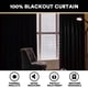 thumbnail image 5 of Cortinas PrinceDeco de lino 100% blackout con forro blanco, 2 x 132 x 213 cm, 5 of 9