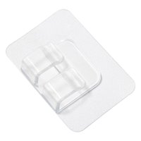 Magideal - 25 Ganchos Para Cables De Luz Para Exteriores, Ganchos Colgantes De Iluminación Para Exteriores Transparentes Resistentes A La Intemperie Para Balcón