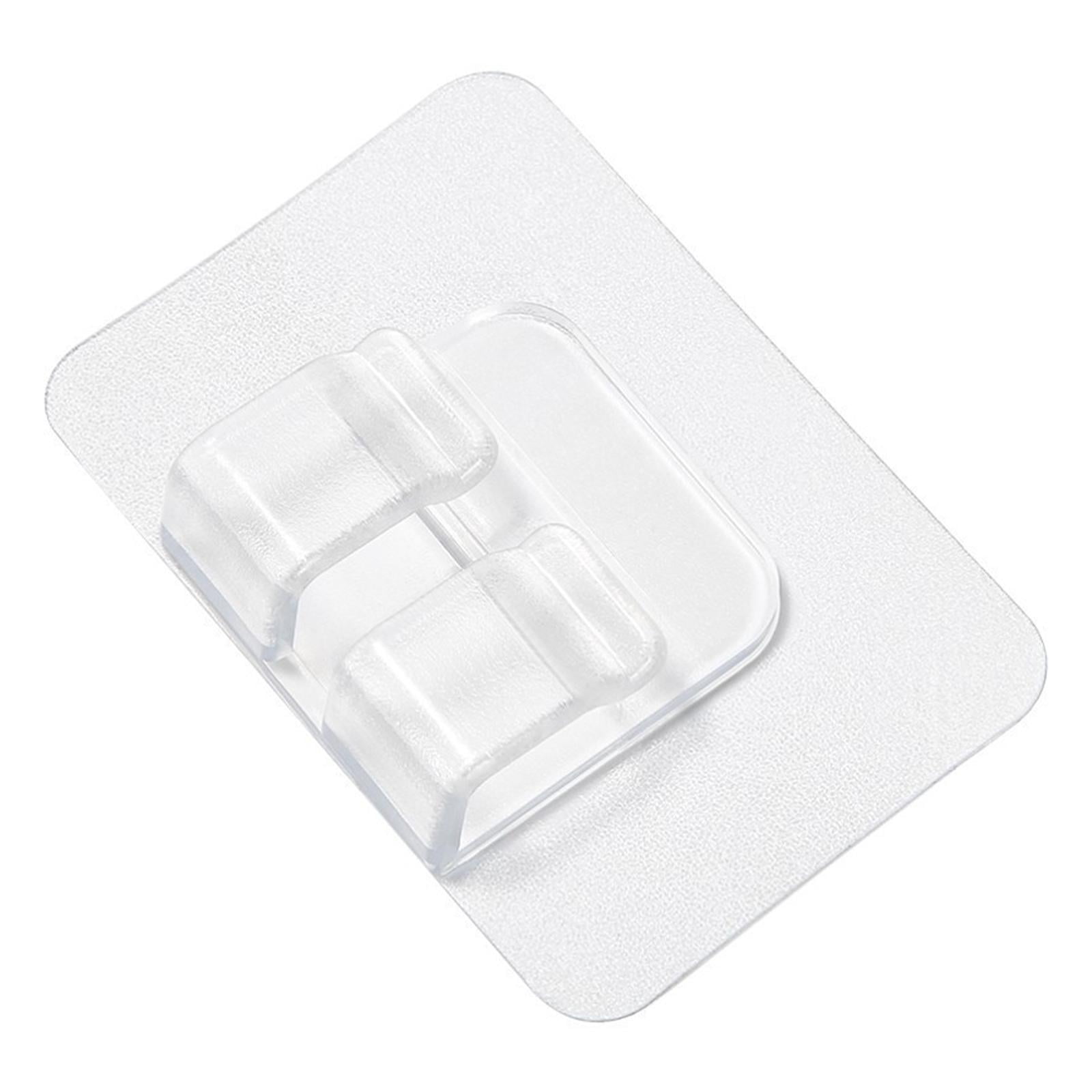 Magideal - 25 Ganchos Para Cables De Luz Para Exteriores, Ganchos Colgantes De Iluminación Para Exteriores Transparentes Resistentes A La Intemperie Para Balcón