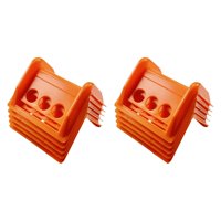 Magideal - Protección De La Protección Del Borde De La Hoja Proteger Las De Carga Accesorios Prácticos Cómodamente Fáciles De Usar Guardias De Cinturón De 10 Piezas