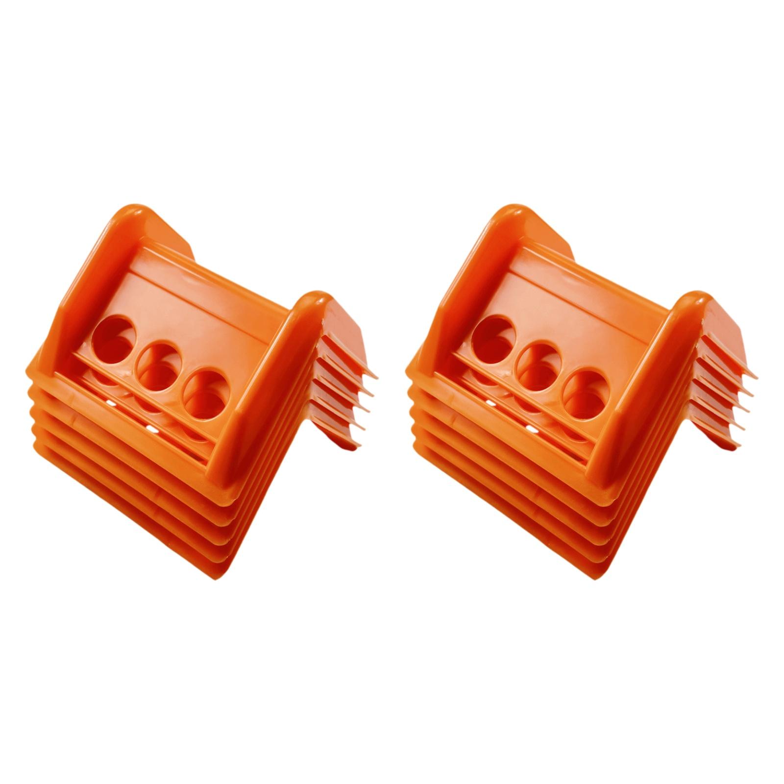 Magideal - Protección De La Protección Del Borde De La Hoja Proteger Las De Carga Accesorios Prácticos Cómodamente Fáciles De Usar Guardias De Cinturón De 10 Piezas