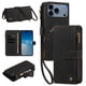 thumbnail image 5 of Funda Cartera iPhone 18 Pro Max con Ranuras y Cierre Magnético, Negro, 5 of 6