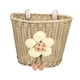 thumbnail image 1 of Cesta Para Bicicleta Infantil, Impermeable, Para Niños Y Niñas, Con Decoración Para Manillar, Color Beige, 1 of 5