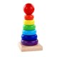 thumbnail image 1 of Juguete Mini Torre de Encaje con Argollas Colores Montesori, 1 of 3