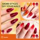 thumbnail image 3 of Set de esmaltes de uñas Beetles Jelly Gel Autumn Prism, 6 colores, 3 of 7