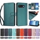 thumbnail image 4 of Funda Cartera Trébol para Google Pixel 10a con Ranuras Tarjetas y Carga Inalámbrica Verde oscuro, 4 of 6