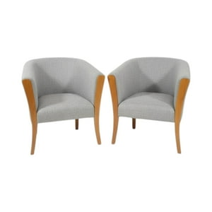 Diseños Valestrini - Sitiales Esmeralda Lino Gris Claro