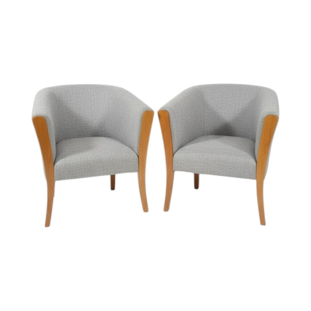 Diseños Valestrini - Sitiales Esmeralda Lino Gris Claro