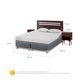 thumbnail image 4 of Box Americano Excellence Plus 2 Plaza Base Dividida, 4 of 8