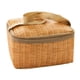 thumbnail image 2 of Bolsa Térmica Para Picnic Al Aire Libre, Bolsa De Mimbre De Imitación Para Alimentos, Frutas, Viajes, Trabajo, 2 of 5