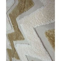 Feiya - Alfombra Jacquard Antideslizante Con Relieve 200X240 Cm