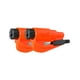 thumbnail image 1 of Llavero de emergencia con herramienta de escape para coche, paquete de 2 unidades, color naranja, 1 of 8