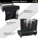 thumbnail image 3 of Asiento Compacto Premium para Estadio BRAWNTIDE – Diseñado para Largas Jornadas en Gradas, 3 of 6